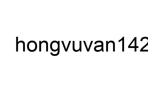 hongvuvan142