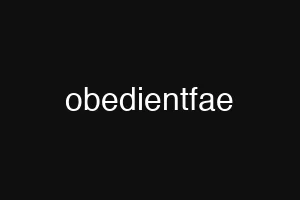 obedientfae